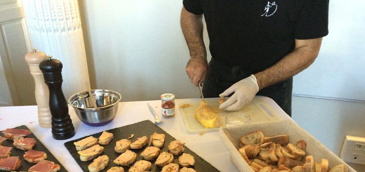 Atelier de dégustation de foie gras animé par Cocktail Dinatoire, service traiteur à Bordeaux